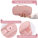 Big Capacity Pencil Pen Case Organizer Canvas Pencil Pouch Bag