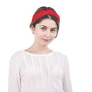 Knotted Headbands for Women Girls, 9 Pcs Wide Plain Turban Headband Fashion