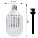 Bug Zapper Light Bulb 2 in 1, Mosquito Killer Lamp Led UV Lamp Flying Moths Killer