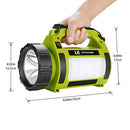 LE Rechargeable LEDCamping Lantern,1000LM,5 Lt Modes,3600mAh Power Bank