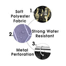 4PCS Music Shower Curtain Set, Musical Notes Luxury Modern Bathroom Decor, Waterproof Fabric