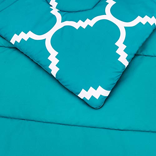 7-Piece Lightweight Microfiber Bed-In-A-Bag Comforter Bedding Set