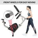 Recumbent Exercise Bike, Magnetic Indoor Cycling Bike Stationary Bikes