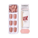 Press-On Nails, Gel Nail Kit, Short Length, Polish-Free Solid Color Manicure