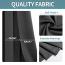 Curtains for Bedroom and Living Room - 2 Panels Set Thermal Insulated Room Darkening
