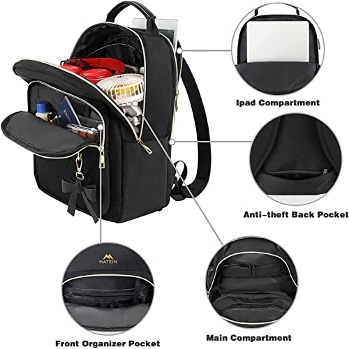 Mini Backpack for Women, Waterproof Stylish Daypack Purse Shoulder Bag with USB Charging Port