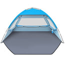 Beach Tent, Beach Shade Tent for 3 Person with UPF 50+ UV Protection, Portable Beach