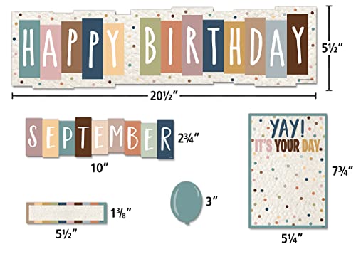 Teacher Created Resources Everyone is Welcome Happy Birthday Mini Bulletin Board (TCR7123)