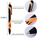 Ballpoint Pens Black Ink 1mm Medium Point Work Pen, 6-pack (Black ink)