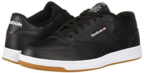 Reebok Men Club MEMT Sneaker, Black/White, 10.5