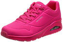 Skecher Street Women's Uno - Night Shades Sneaker, Pink