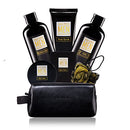 Bath and Body Spa Gifts Baskets Set for Men - Sandalwood & Amber