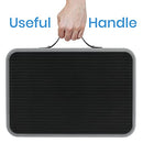 1-Step 330lbs Capacity Folding Metal Step Stool, Portable Step Ladder, Non-Slip, Sturdy