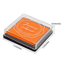 Ink Pad, 20 Colors Washable Finger Craft Ink Pad for Kids Stamping, 1.57X1.57''