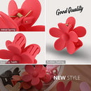 6 Pack 3 Inch Flower Claw Clips , Large Flower Hair Claw Clips for Women Thin Thick Curly