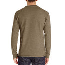 Lexiart Mens Fashion Henley Shirts Long Sleeve Button Cotton T-Shirt with Pocket