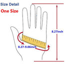 Men Leather Touchscreen Gloves Winter Driving Warm Wrist Gloves Long Keeper