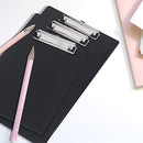 A5 Clipboards 10 Pack Set, Clipboard PVC with Low Profile Clip 7''x 10.2'' Letter Size