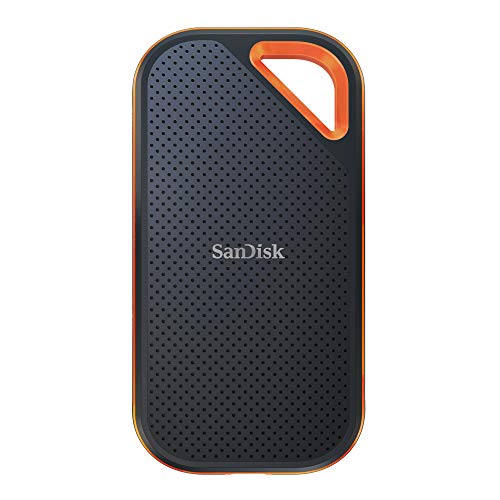 SanDisk 2TB Extreme PRO Portable SSD - Up to 2000MB/s - USB-C, USB 3.2 Gen 2x2