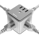 Huntkey Surge Protector USB Wall Adapter with 4 AC Outlets 3 USB Charging Ports