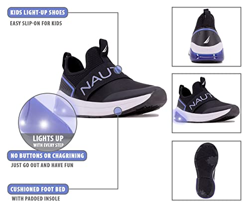 Kids Light Up Flashing Sneaker Athletic Slip-On Athletic Shoes