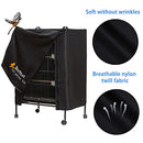 Bird Cage Cover(Black) Good Night Birdcage Cover Black-Out Birdcage Cover Durable
