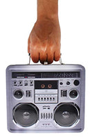 Retro Boombox Radio Lunchbox Tin Tote -1980s Inspired Merchandise Container