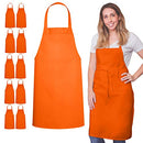 Unisex Apron Bulk Machine Washable for Kitchen Crafting BBQ Drawing Outdoors
