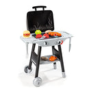 Roleplay BBQ Plancha Grill with 16-piece accessory set, Black Playset