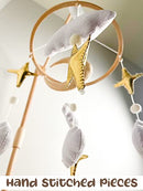Baby Mobile for Crib - Modern Boho Baby Mobile - Nursery Mobile for Girl or Boy