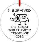 2020 Toilet Paper Crisis Novelty Christmas Ornaments Gift |Christma Present Gifts