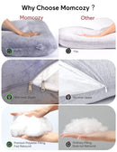 Pregnancy Pillows, U Shaped Full Body Maternity Pillow with Removable Cover