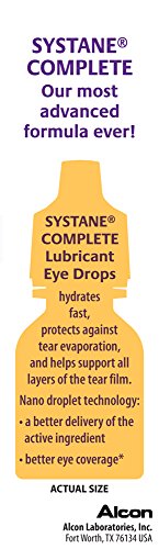 Systane Complete Lubricant Eye Drops, 2x10mL TWIN