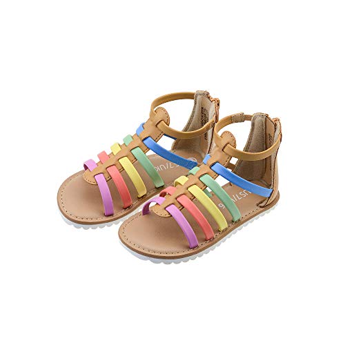 FLYFUPPY Girls Sandals Cute Open Toe Gladiator Sandals for Girls Casual Shoes