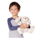 Melissa & Doug Burrow Bunny Rabbit Stuffed Animal (9 inches)