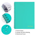 To Do List Notebook, Daily Planner Undated - Hourly Planner, 7.6"x10.2"96 Pages,Green