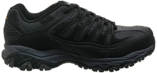 Skechers Men's Cankton-U, Black/Charcoal, 10.5 M US