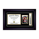 Single Diploma Frame with 5x7 Photo, Tassel and Matting for 14" x 11" Tall Diploma