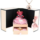 Gifts for Wife | Women - 'to My Love' Engraved Wood Gift Set Includes Crystal Engraved