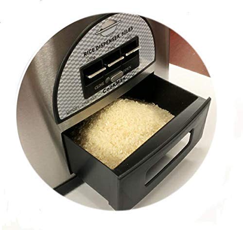 Stainless Steel Rice Dispenser 50 Pounds, rice dispenser & large