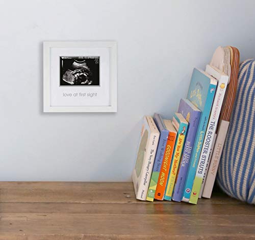 Love at First Sight Sonogram Picture Frame, Pregnancy Keepsake Photo Frame