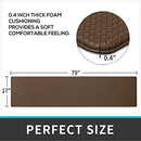 DEXI Kitchen Rug Anti Fatigue,Non Skid Cushioned Comfort Standing Kitchen Mat