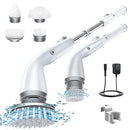 Electric Spin Scrubber Pro, Cordless Spin Scrubber with 4 Replaceable Brush Heads