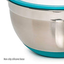 Stainless Steel Mixing Bowl with Non-Slip Bottom