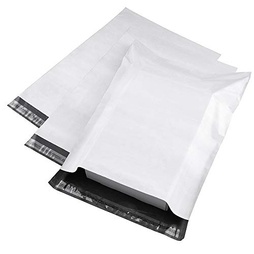 200 Pack 6x9 White Poly Mailer Envelopes Shipping Bags with Self Adhesive, Waterproof and Tear-Proof Postal Bags