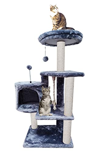 Cat Tree Scratching Toy Activity Centre Cat Tower Furniture Scratching Post