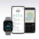 Fitness Smartwatch with Heart Rate Monitor, 14-Day Battery Life, Music Control, 1.65" Display