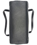 Calvin Klein Reyna Novelty Large Triple Compartment Shoulder Bag, Black/Silver Combo
