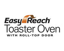 Hamilton Beach Easy Reach Countertop Toaster Oven, 4-Slices, Red (31337D)