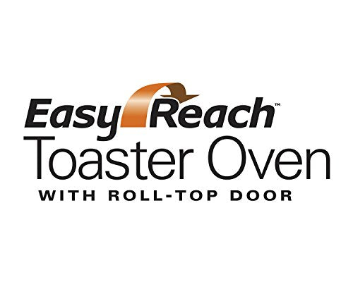 Hamilton Beach Easy Reach Countertop Toaster Oven, 4-Slices, Red (31337D)
